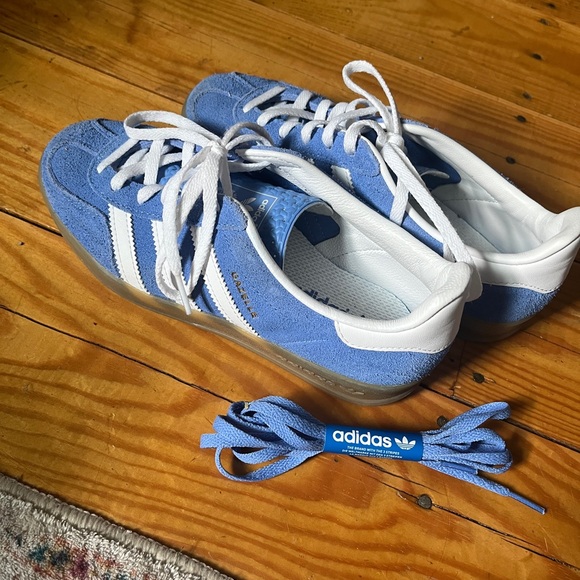 Adidas Blue Gazelle Size 36 2/3   / 5.5 - Picture 3 of 6